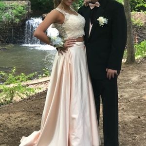 Lace Bodice Prom dress